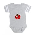thumbnail image 1 of CafePress - Silly Tomato - Cute Infant Baby Football Bodysuit, 1 of 3