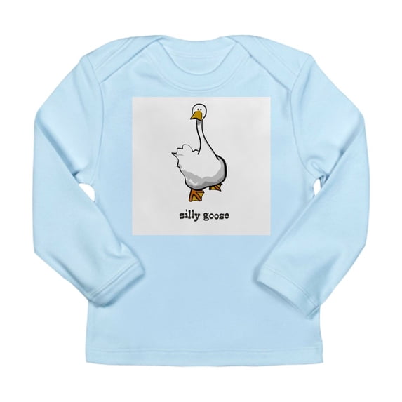 CafePress - Sillygoose Long Sleeve Infant T Shirt - Long Sleeve Infant T-Shirt
