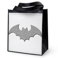 thumbnail image 1 of CafePress - Silver Glittery Bat - 12"x 13", 100% Recycled, Reusable Grocery Bag, 1 of 3