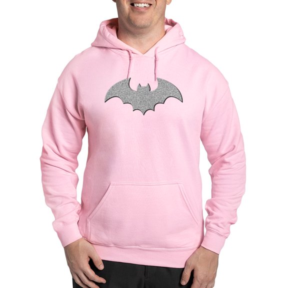 CafePress - Silver Glittery Bat - Pullover Hoodie, Hooded Sweatshirt
