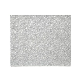 Silver best sale sparkle throw