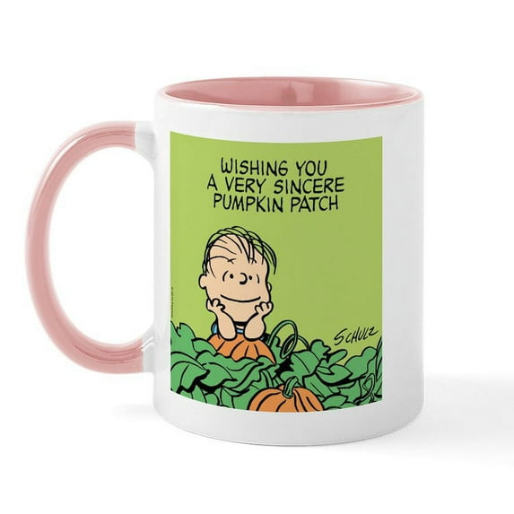 CafePress - Sincere Pumpkin Patch Mug - 11 oz Ceramic Mug - Novelty Coffee Tea Cup