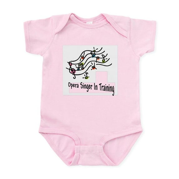 CafePress - Singer In Training Infant Bodysuit - Baby Light Bodysuit, Size Newborn - 24 Months
