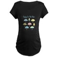 thumbnail image 1 of CafePress - Singing In The Rain Maternity T Shirt - Maternity Dark T-Shirt, 1 of 3