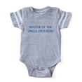 thumbnail image 1 of CafePress - Single Entendre - Cute Infant Baby Football Bodysuit, 1 of 3