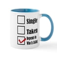 thumbnail image 1 of CafePress - Single Ready To Mingle Mugs - 11 oz Ceramic Mug - Novelty Coffee Tea Cup, 1 of 4