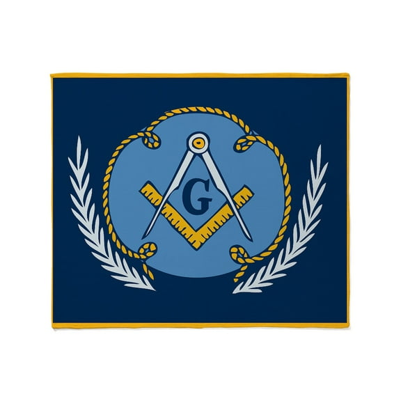 CafePress - Single Sided Masonic Blanket - Soft Fleece Throw Blanket, 50"x60" for All Ages