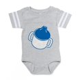 thumbnail image 1 of CafePress - Sip Cup Blue - Cute Infant Baby Football Bodysuit, 1 of 3