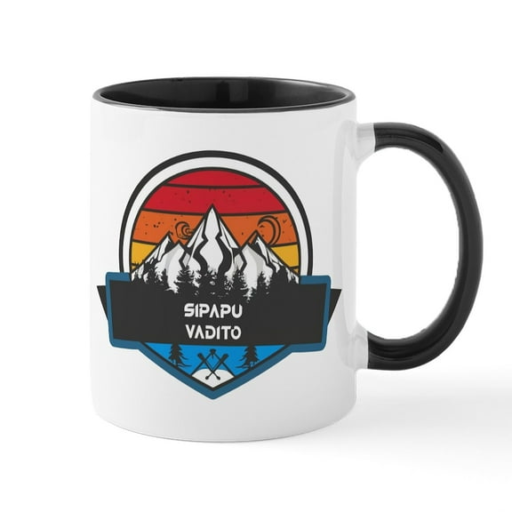CafePress - Sipapu Vadito New Mexico Mugs - 11 oz Ceramic Mug - Novelty Coffee Tea Cup