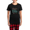 thumbnail image 1 of CafePress - Sister Of Bride Women's Light Pajamas - Women's Short Sleeve Print T-Shirt and Pants Dark Cotton Pajama Set, 1 of 7