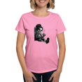 thumbnail image 1 of CafePress - Sitting And Holding A Steaming Cup Of Coffee Women's Value T Shirt - Women's Traditional Fit Dark T-Shirt, 1 of 4