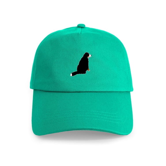 CafePress - Sitting Bernese Mountain Dog Cap - Adjustable 100% Brushed Unisex Casual Cotton Baseball Cap, Beige, 1