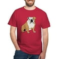 thumbnail image 1 of CafePress - Sitting Bulldog Dark T Shirt - Men's Classic Graphic Cotton T-Shirt, 1 of 4