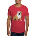 thumbnail image 1 of CafePress - Sitting Bulldog Dark T Shirt - Men's Classic Graphic Cotton T-Shirt, 1 of 4