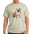 thumbnail image 1 of CafePress - Sitting Bulldog Light T Shirt - Men's Classic Graphic T-Shirt, 1 of 4