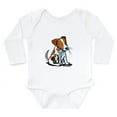 thumbnail image 1 of CafePress - Sitting JRT Long Sleeve Infant Bodysuit - Long Sleeve Cotton Baby Bodysuit, 1 of 4