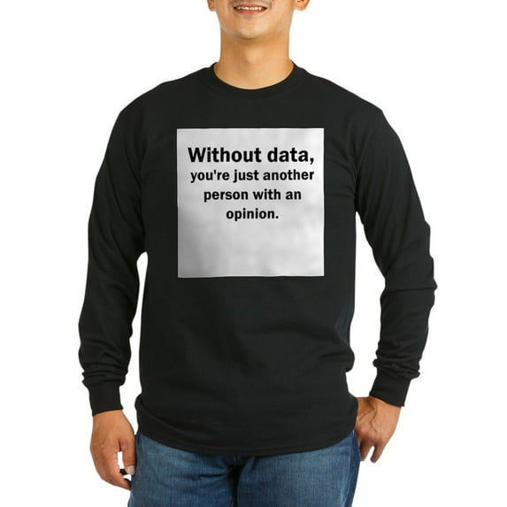 CafePress - Six Sigma Long Sleeve T Shirt - Long Sleeve Dark T-Shirt