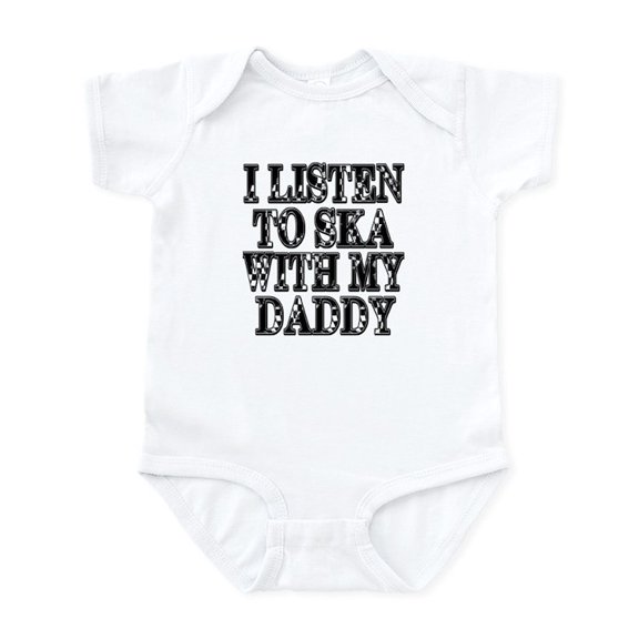CafePress - Ska With Daddy Infant Bodysuit - Baby Light Bodysuit, Size Newborn - 24 Months