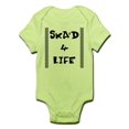 thumbnail image 1 of CafePress - Ska'd 4 Life Infant Bodysuit - Baby Light Bodysuit, 1 of 1
