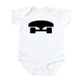 thumbnail image 1 of CafePress - Skateboard Logo Icon Infant Bodysuit - Baby Light Bodysuit, Size Newborn - 24 Months, 1 of 4