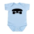 thumbnail image 1 of CafePress - Skateboard Logo Icon Infant Bodysuit - Baby Light Bodysuit, Size Newborn - 24 Months, 1 of 4