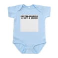 thumbnail image 1 of CafePress - Skateboarding Is Not A Crime Infant Bodysuit - Baby Light Bodysuit, Size Newborn - 24 Months, 1 of 4