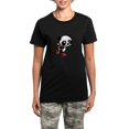 thumbnail image 1 of CafePress - Skating Panda Pajamas - Women's Short Sleeve Print T-Shirt and Pants Dark Cotton Pajama Set, 1 of 7