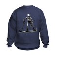 thumbnail image 1 of CafePress - Skeleton Playing Hockey Facing - Kids Sweatshirt, Youth Crew Neck Sweatshirt, 1 of 4