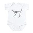 thumbnail image 1 of CafePress - Skelo Cat Infant Bodysuit - Baby Light Bodysuit, Size Newborn - 24 Months, 1 of 4