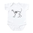 thumbnail image 1 of CafePress - Skelo Cat Infant Bodysuit - Baby Light Bodysuit, Size Newborn - 24 Months, 1 of 4