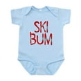 thumbnail image 1 of CafePress - Ski Bum Skis Infant Bodysuit - Baby Light Bodysuit, Size Newborn - 24 Months, 1 of 4