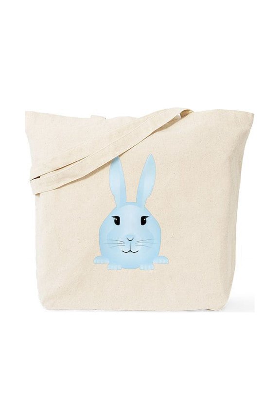 - Ski Bunny Tote Bag - Unisex Canvas Tote Bag, Beige, 1-Piece