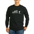 thumbnail image 1 of CafePress - Ski Evolution Long Sleeve Dark T Shirt - Long Sleeve Dark T-Shirt, 1 of 4