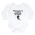 thumbnail image 1 of CafePress - Ski Like My Daddy Body Suit - Long Sleeve Cotton Baby Bodysuit, 1 of 4