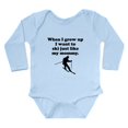 thumbnail image 1 of CafePress - Ski Like My Mommy Body Suit - Long Sleeve Cotton Baby Bodysuit, 1 of 4