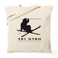 thumbnail image 1 of CafePress - Ski Utah Tote Bag - Unisex Canvas Tote Bag, Beige, 1-Piece, 1 of 6