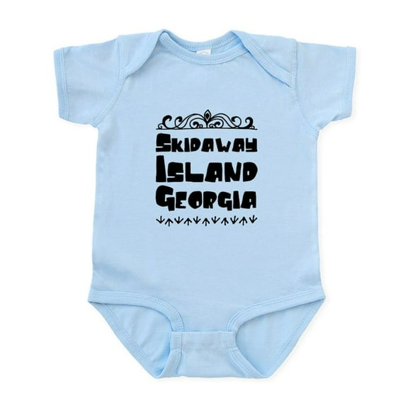 CafePress - Skidaway Island Georgia Body Suit - Baby Light Bodysuit, Size Newborn - 24 Months