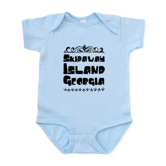 CafePress - Skidaway Island Georgia Body Suit - Baby Light Bodysuit, Size Newborn - 24 Months