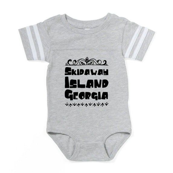 CafePress - Skidaway Island Georgia - Cute Infant Baby Football Bodysuit