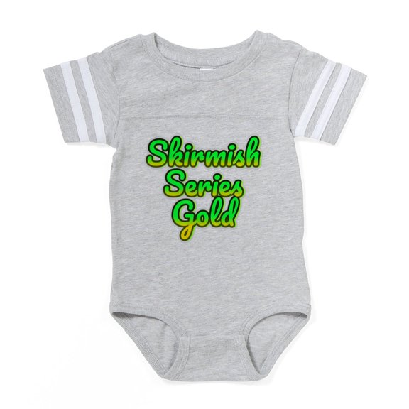 CafePress - Skirmish Series Gold - Cute Infant Baby Football Bodysuit