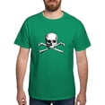 thumbnail image 1 of CafePress - Skull And Crossbones Dark T Shirt - Men's Classic Graphic Cotton T-Shirt, 1 of 4