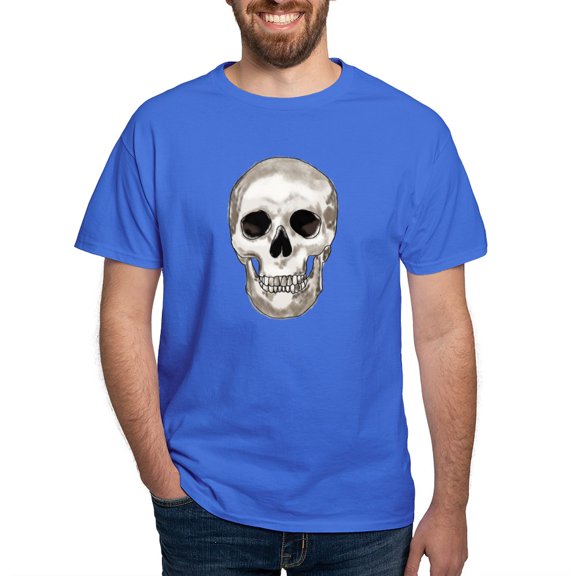 CafePress - Skull Dark T Shirt - Men's Classic Graphic Cotton T-Shirt