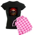 thumbnail image 1 of CafePress - Skull Girl Dia De Los Muertos Pajamas - Women's Dark Pajamas, 1 of 4