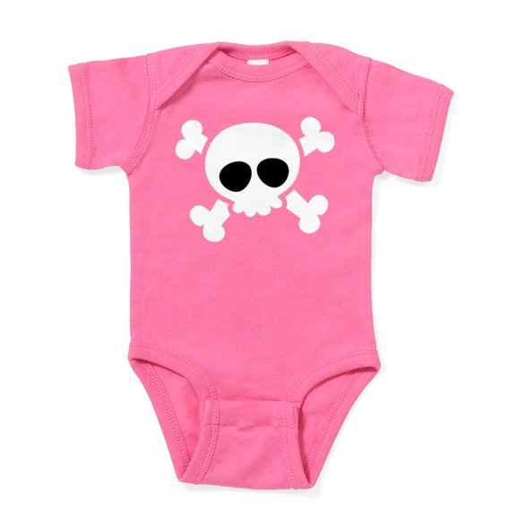 CafePress - Skull Halloween Matching Couples Body Suit - Cute Infant Bodysuit Baby Romper - Size Newborn - 24 Months