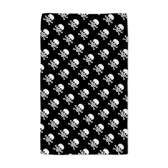 CafePress - Skull N Crossbones - Tea Towel