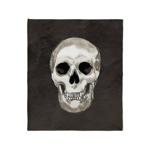 CafePress - Skull Throw Blanket - Soft Fleece Throw Blanket, 50"x60" for All Ages