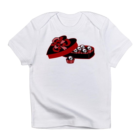 CafePress - Skull Valentine Candy Infant T Shirt - Infant T-Shirt