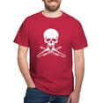 thumbnail image 1 of CafePress - Skull With Trombones T Shirt - Men's Classic Graphic Cotton T-Shirt, 1 of 4