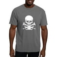 thumbnail image 1 of CafePress - Skull With Trumpets Men's Comfort Colors® T Shirt - Mens Comfort Colors Shirt, 1 of 5