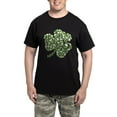 thumbnail image 1 of CafePress - Skulls Shamrock Men's Dark Pajamas - Men's Dark Loose Fit Cotton Pajama Set, 1 of 7